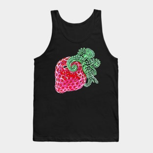 Strawberry Octopus Tank Top